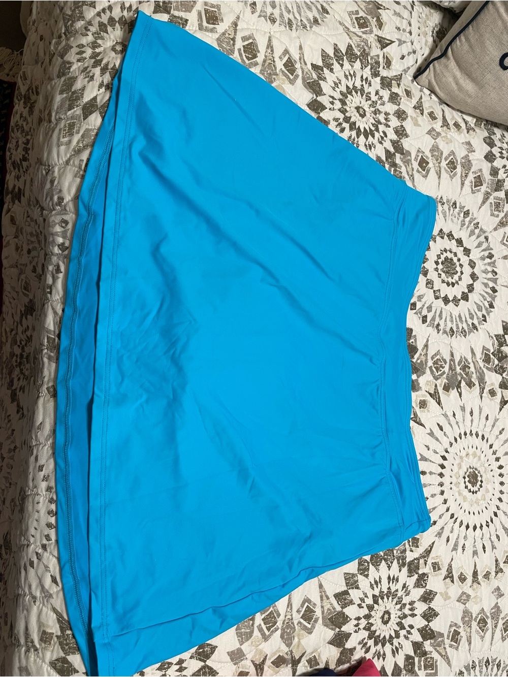 Bright Blue Swim Skort 16 Long